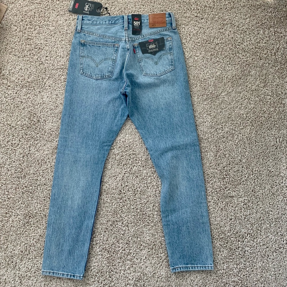 Sold! Levi’s 501 Icon Button Fly High Rise Premium Jean - Picture 7 of 8
